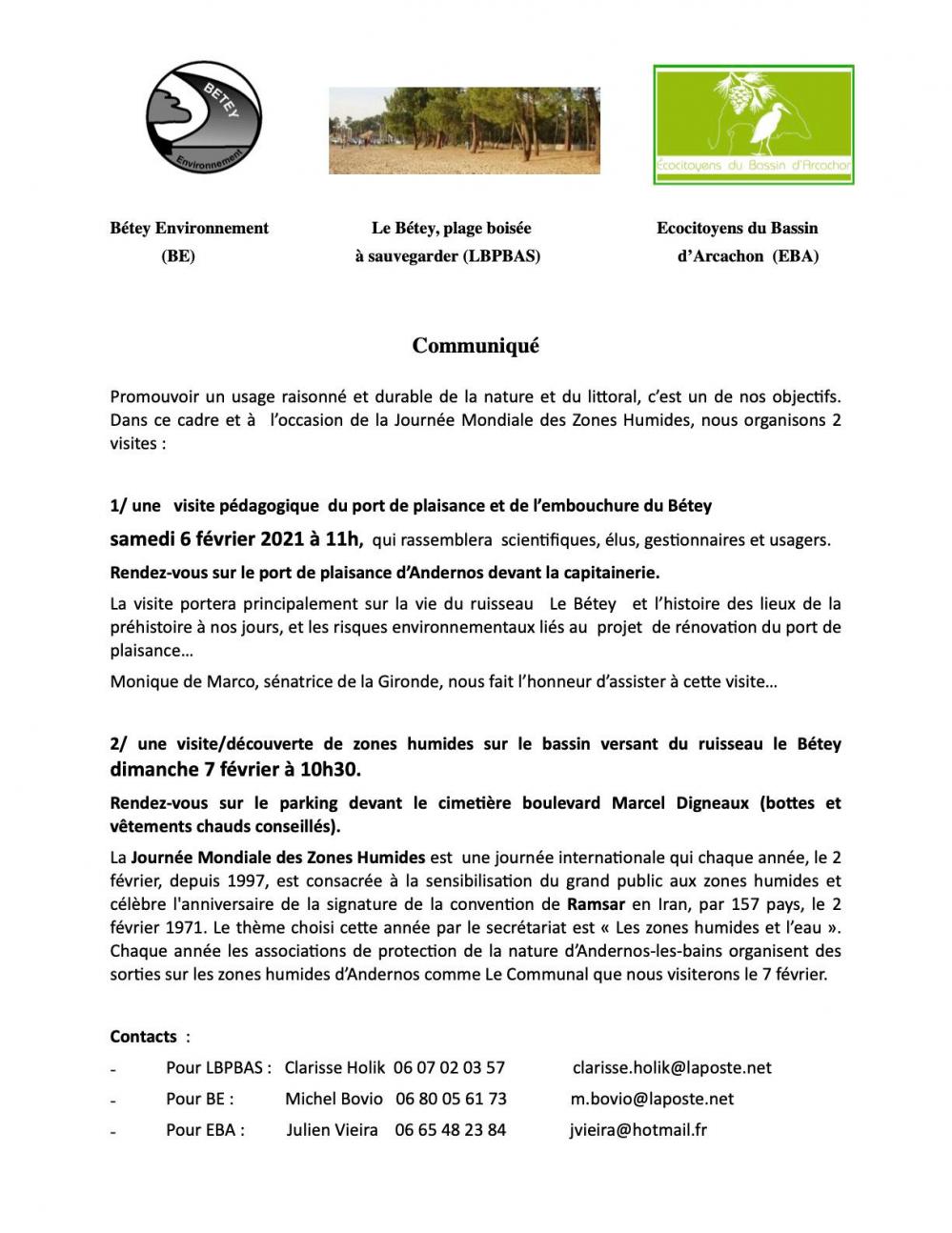 2communique visites port et zones humides
