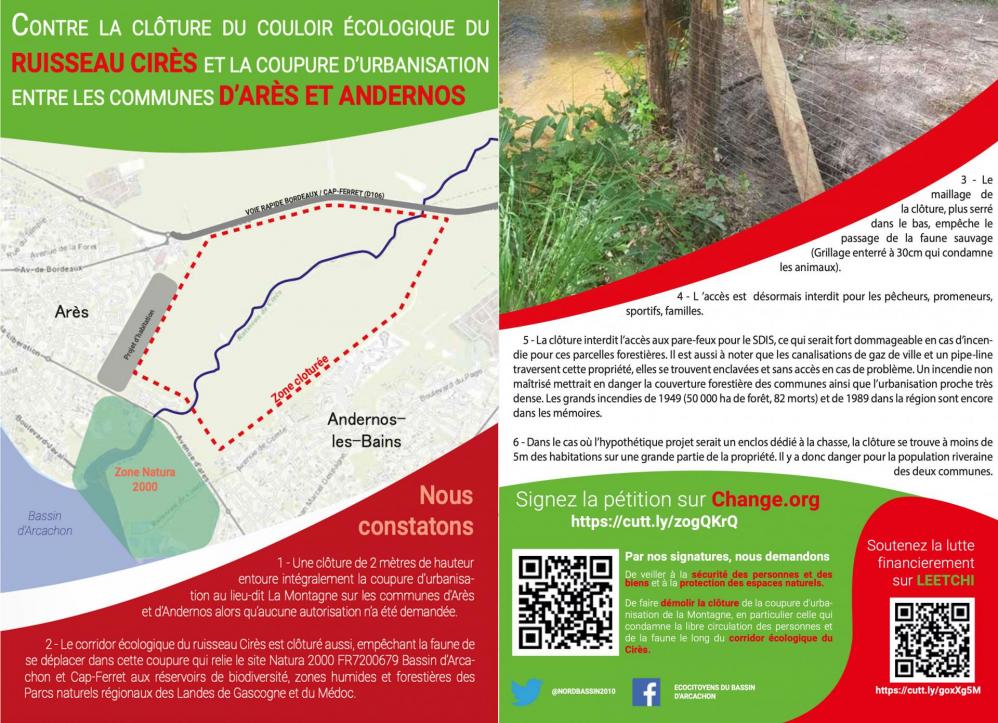 Flyer clo ture la montagne